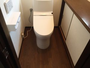 トイレリフォーム　施工後